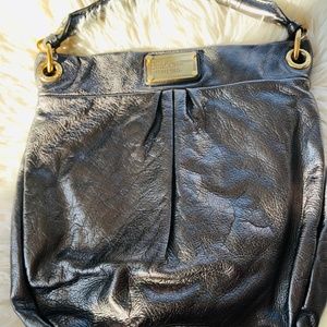 Marc Jacobs metallic leather bag